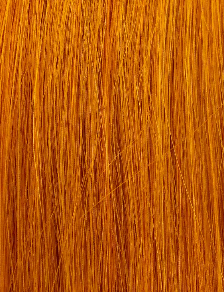 Bright Orange In Hair Extensions • Free Shipping • Hair Extensions By ...