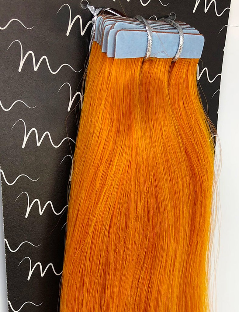 Bright Orange In Hair Extensions Free Shipping Hair Extensions