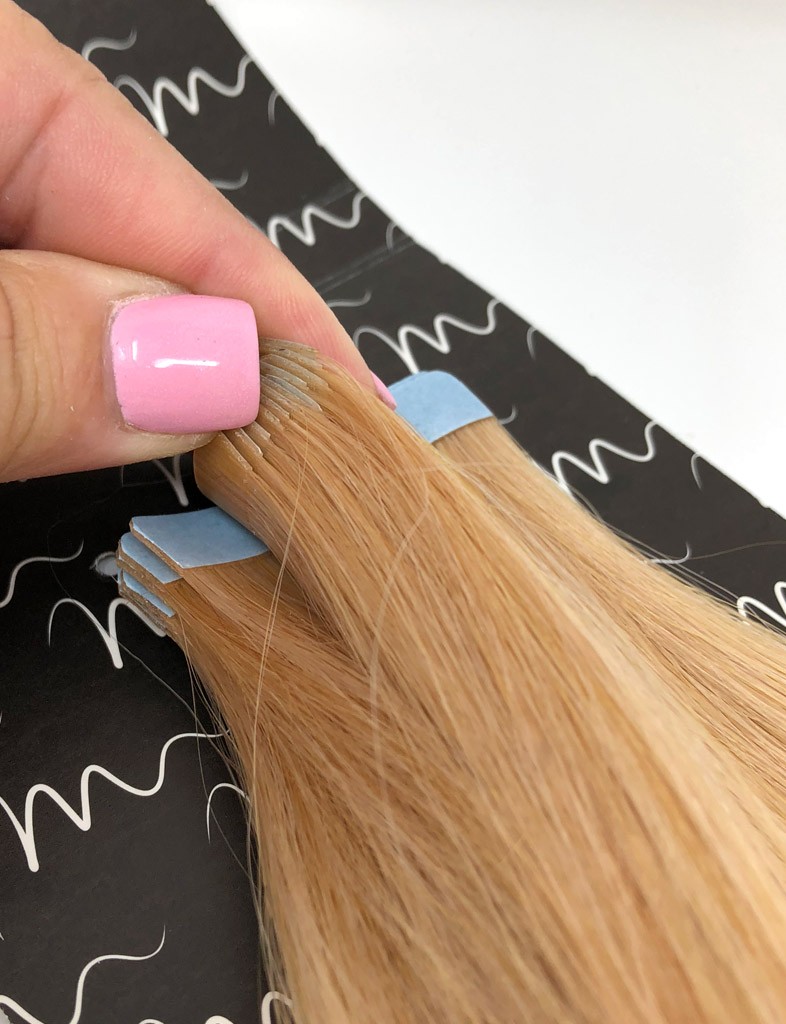 Strawberry Blonde #27 Tape In Hair Extensions • Free ...