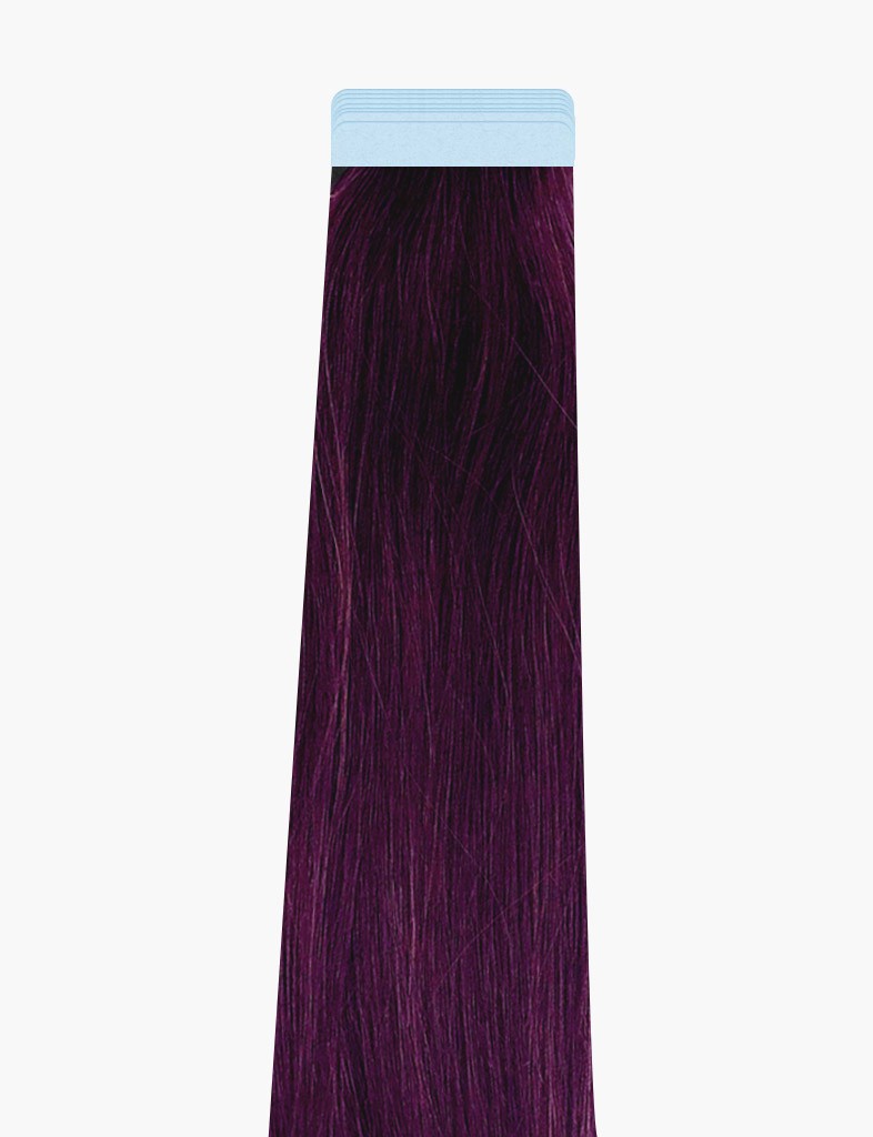 purple hair extensions