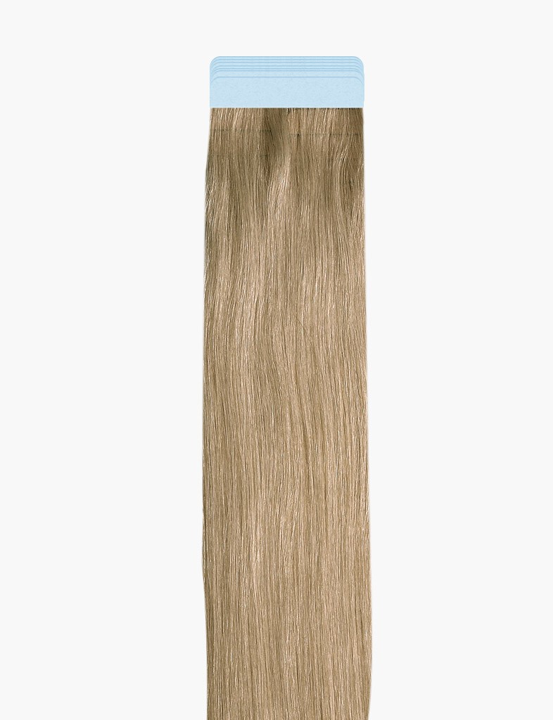 Beige Ash Blonde 18 Tape In Hair Extensions Free Shipping